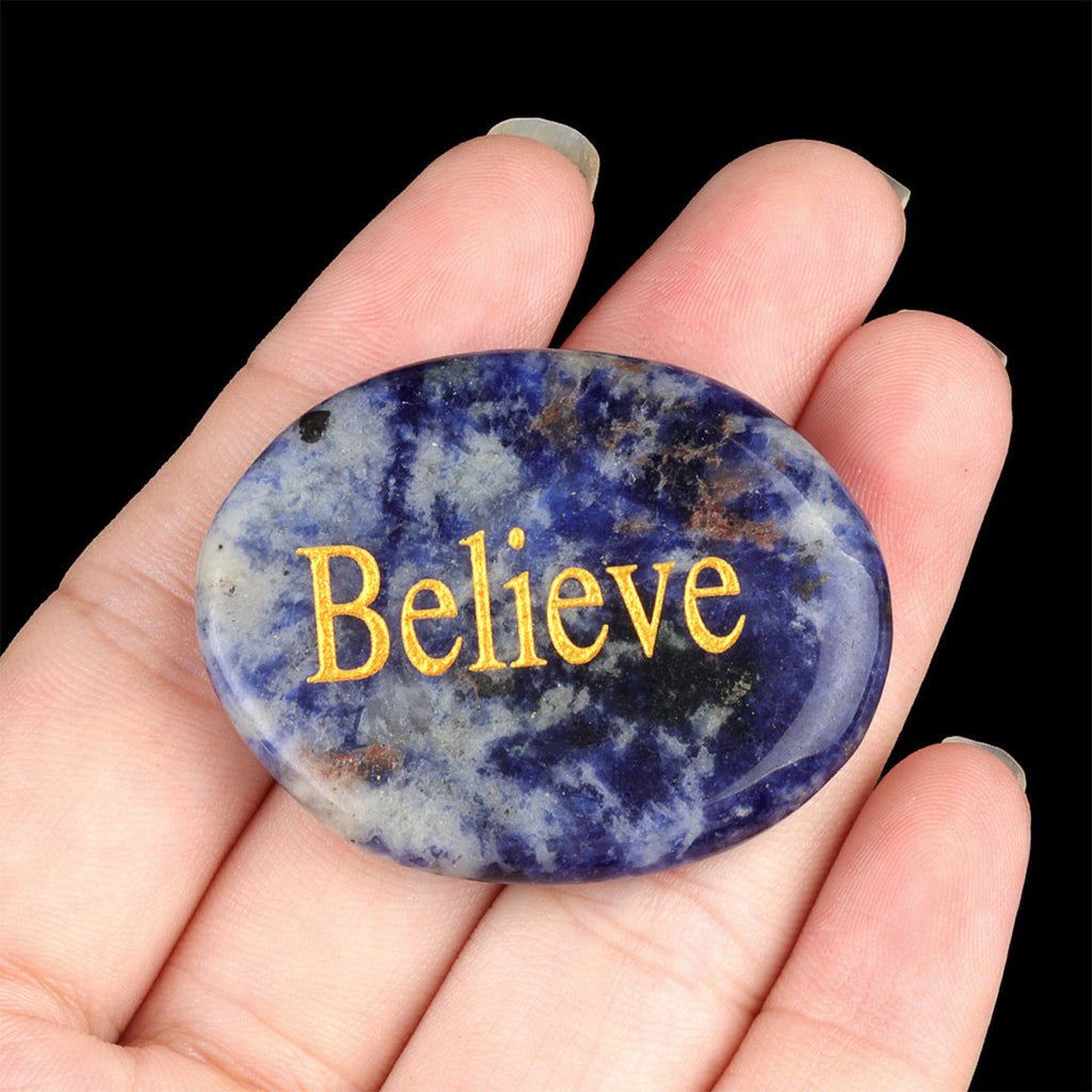 Natural Crystal  Engravings Inspirational Stones