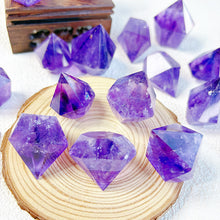 Load image into Gallery viewer, Natural Amethyst Cupcake Point Small Size Purple Crystal Tower Home Decoration