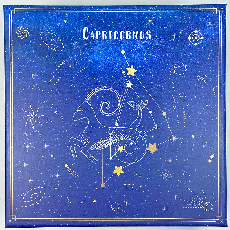 12 Zodiac Signs Crystal Box