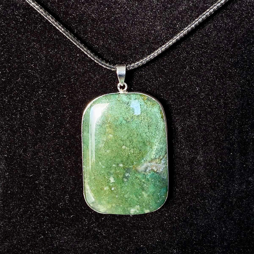 High Quality Moss Agate Pendant