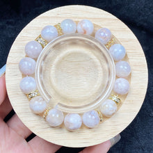 Load image into Gallery viewer, 11MM Flower Agate Beaded Bracelets Women Fashion Charm Crystal Healing Energy Jewelry