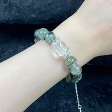 Load image into Gallery viewer, 11mm Garden Quartz Bracelet Fashion Gemstone Crystal Jewelry Bangle Healing Holiday