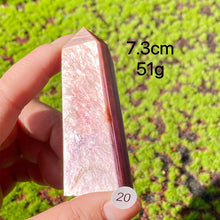 Load image into Gallery viewer, Natural Crystal Lepidolite Tower Purple Mica Point