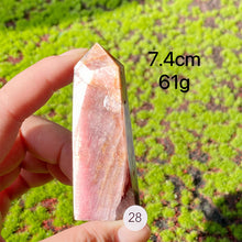 Load image into Gallery viewer, Natural Crystal Lepidolite Tower Purple Mica Point