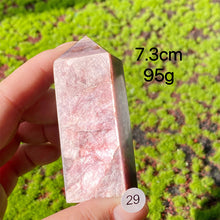 Load image into Gallery viewer, Natural Crystal Lepidolite Tower Purple Mica Point