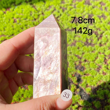 Load image into Gallery viewer, Natural Crystal Lepidolite Tower Purple Mica Point