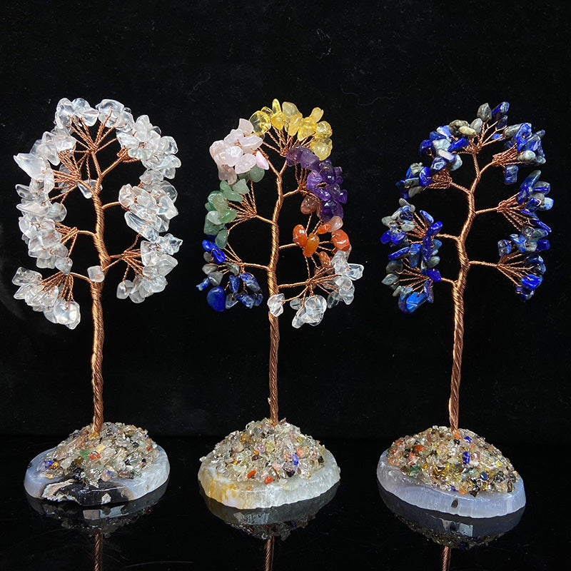 Natural Crystal Chips Middle Size Trees