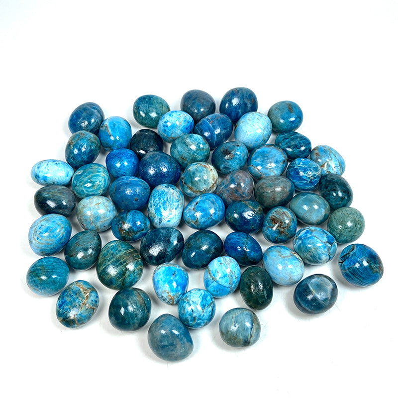 Natural Blue Apatite Tumble