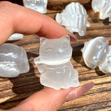 Load image into Gallery viewer, Beautiful Different Styles Selenite Carvings