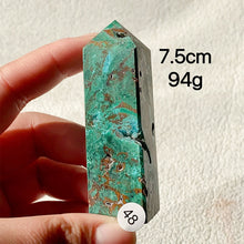 Load image into Gallery viewer, Natural Chrysocolla Crystal Tower