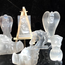 Load image into Gallery viewer, Different Styles Selenite Carvings