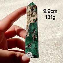 Load image into Gallery viewer, Natural Chrysocolla Crystal Tower