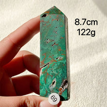 Load image into Gallery viewer, Natural Chrysocolla Crystal Tower