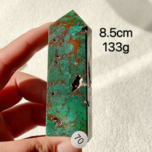 Load image into Gallery viewer, Natural Chrysocolla Crystal Tower