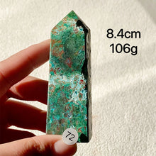 Load image into Gallery viewer, Natural Chrysocolla Crystal Tower