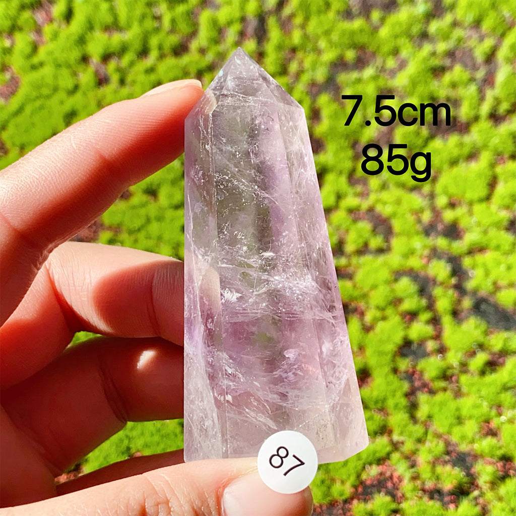 Natural Amethyst Crystal Tower