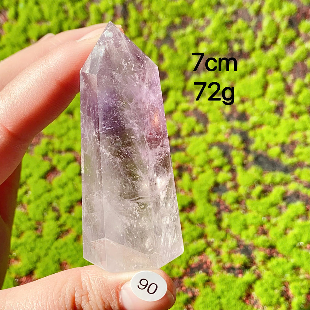 Natural Amethyst Crystal Tower