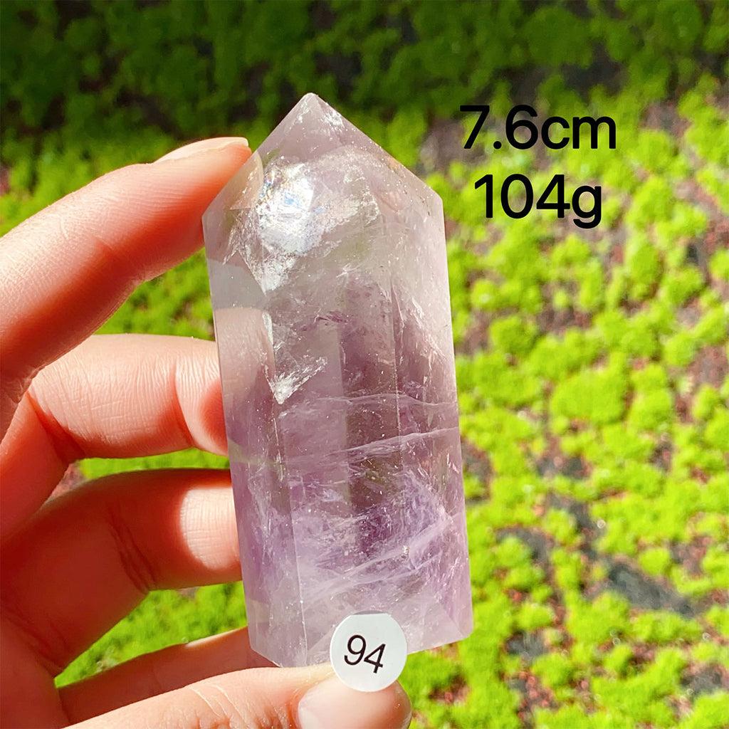 Natural Amethyst Crystal Tower