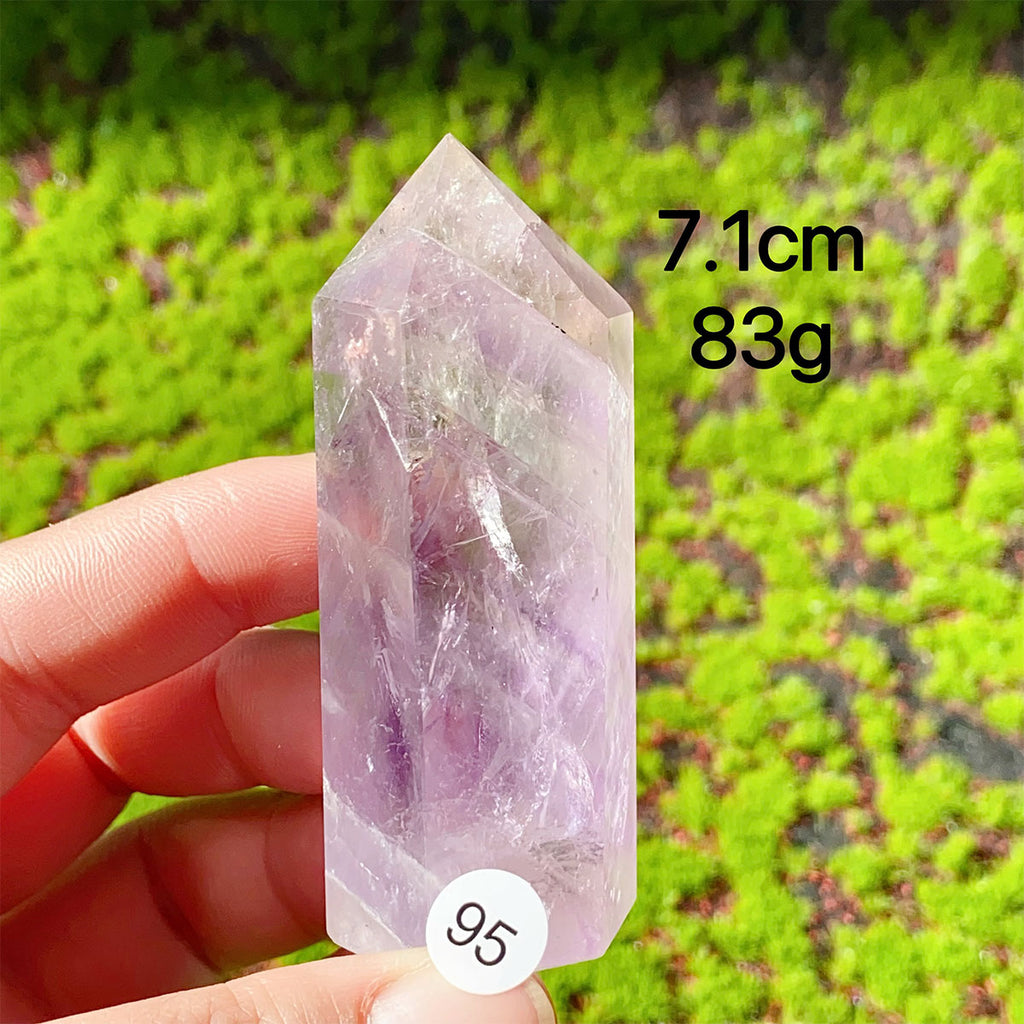 Natural Amethyst Crystal Tower