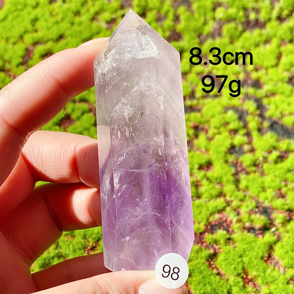 Natural Amethyst Crystal Tower