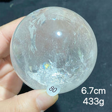 Load image into Gallery viewer, Natural Clear Quartz Rainbow Crystal Sphere