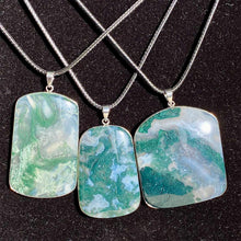 Load image into Gallery viewer, High Quality Moss Agate Pendant