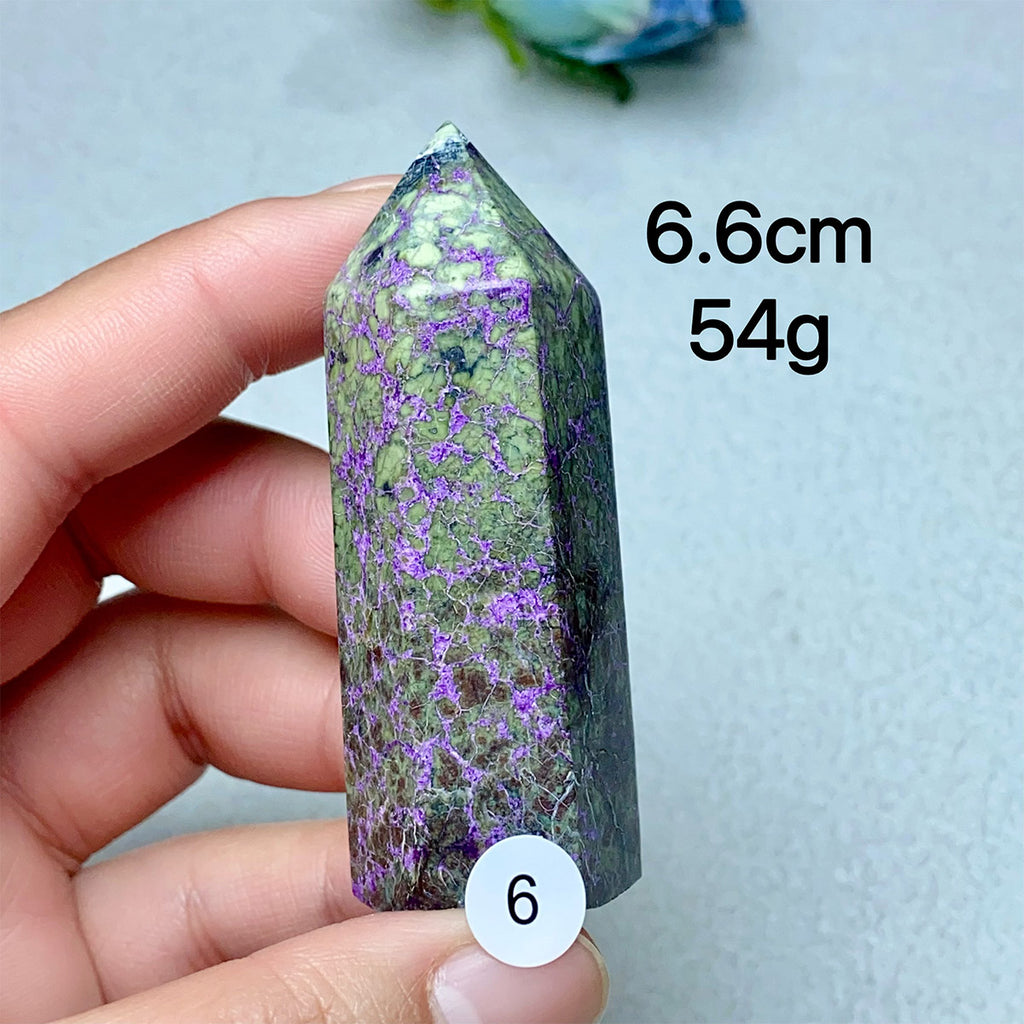 Natural Crystal Sugilite Tower