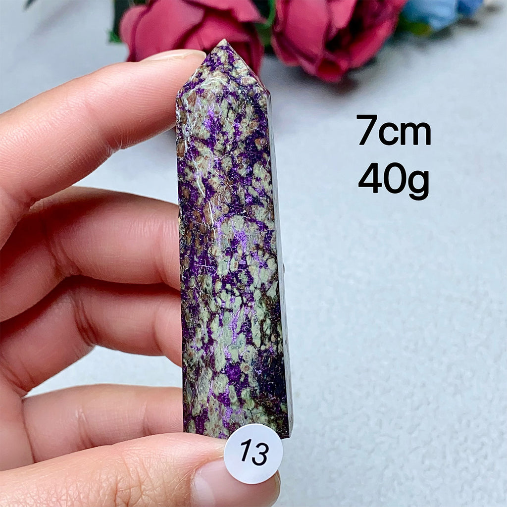 Natural Crystal Sugilite Tower