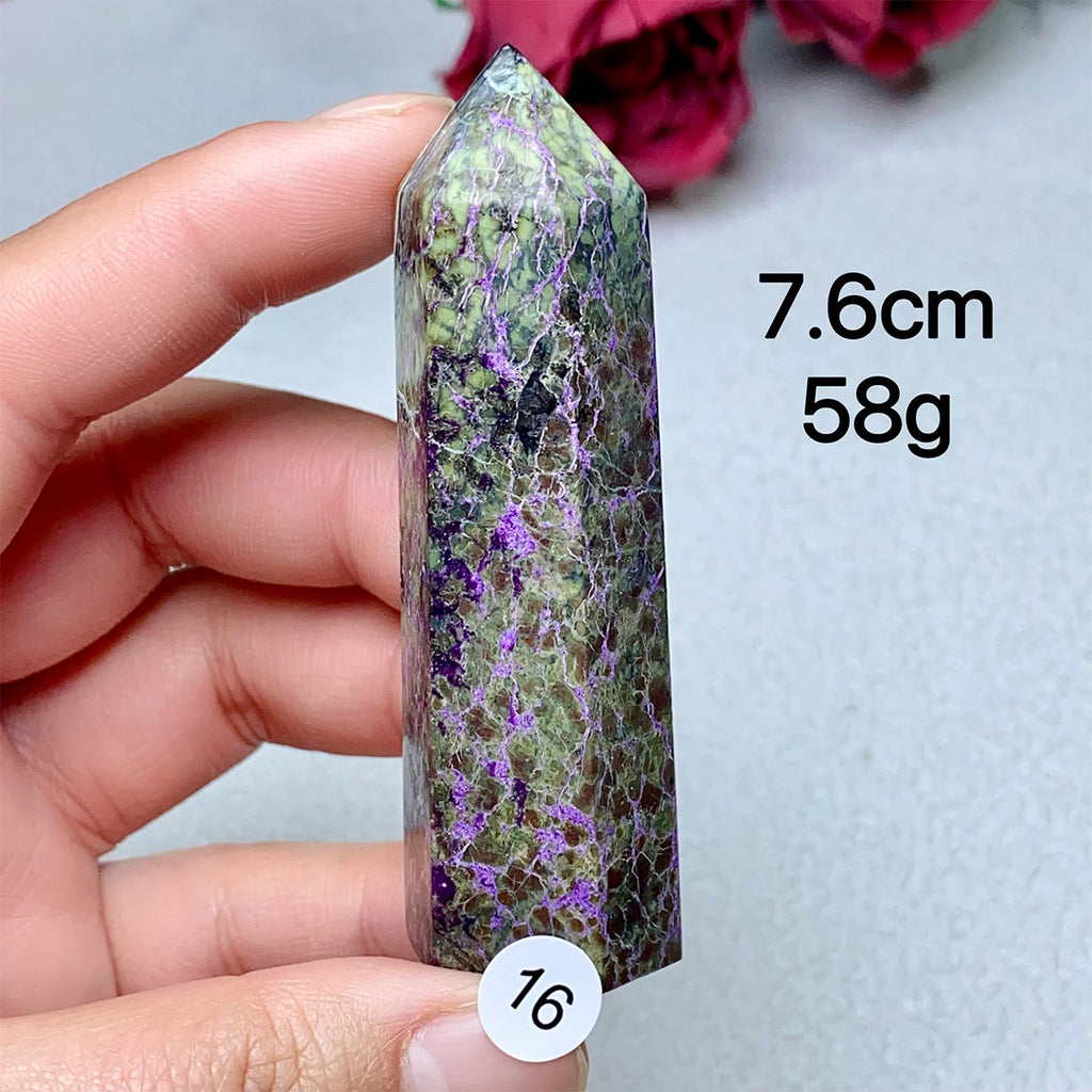 Natural Crystal Sugilite Tower