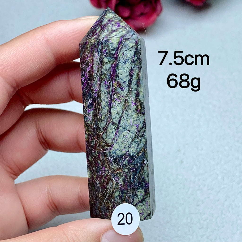 Natural Crystal Sugilite Tower