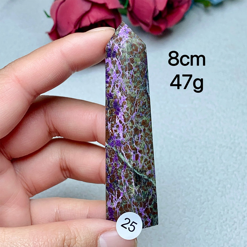 Natural Crystal Sugilite Tower