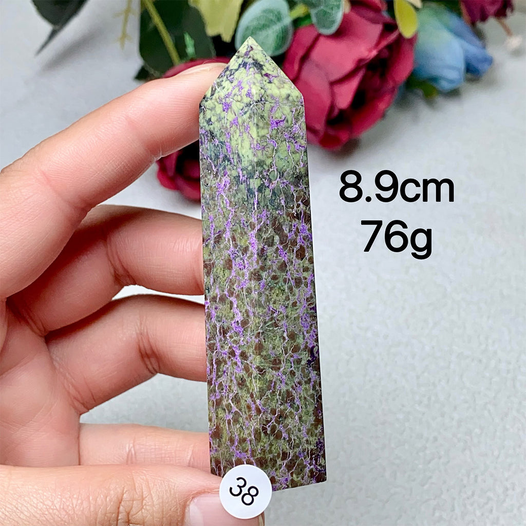 Natural Crystal Sugilite Tower