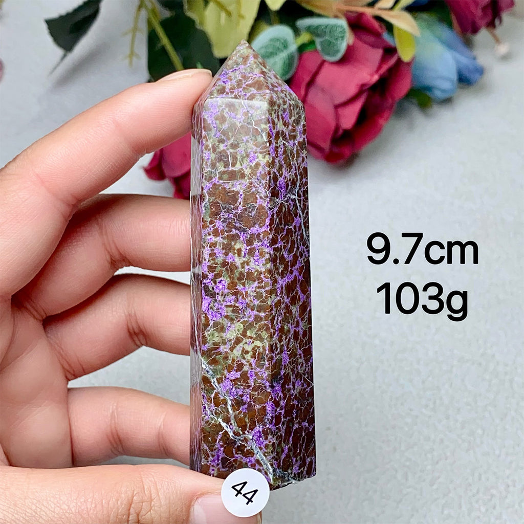 Natural Crystal Sugilite Tower