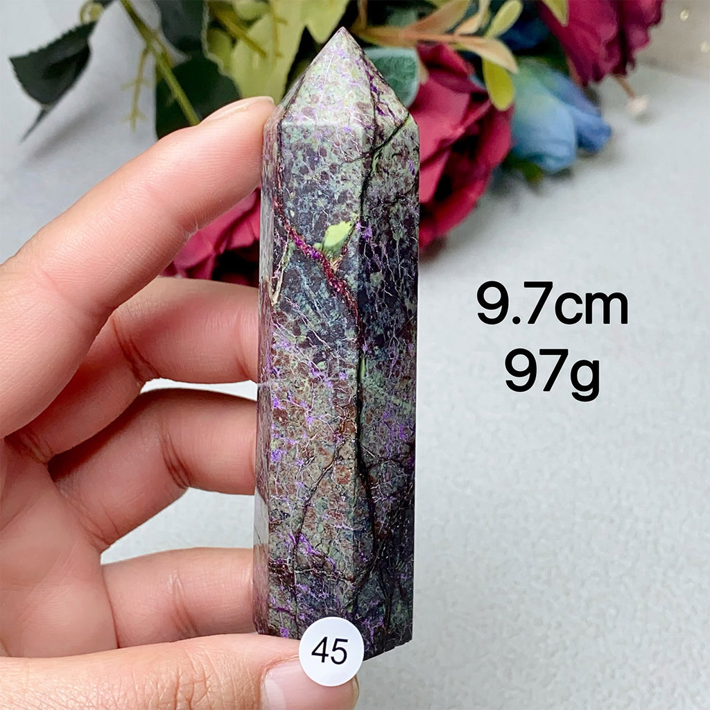 Natural Crystal Sugilite Tower