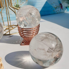 Load image into Gallery viewer, New arrival clear quartz sphere white crystals ball