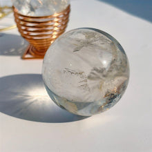 Load image into Gallery viewer, New arrival clear quartz sphere white crystals ball