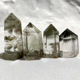 Natural Garden Quartz Crystal Tower