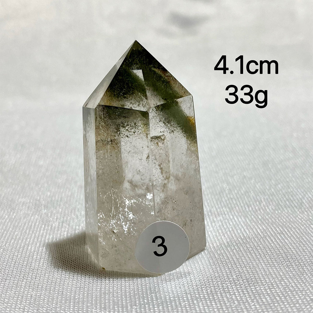 Natural Garden Quartz Crystal Tower