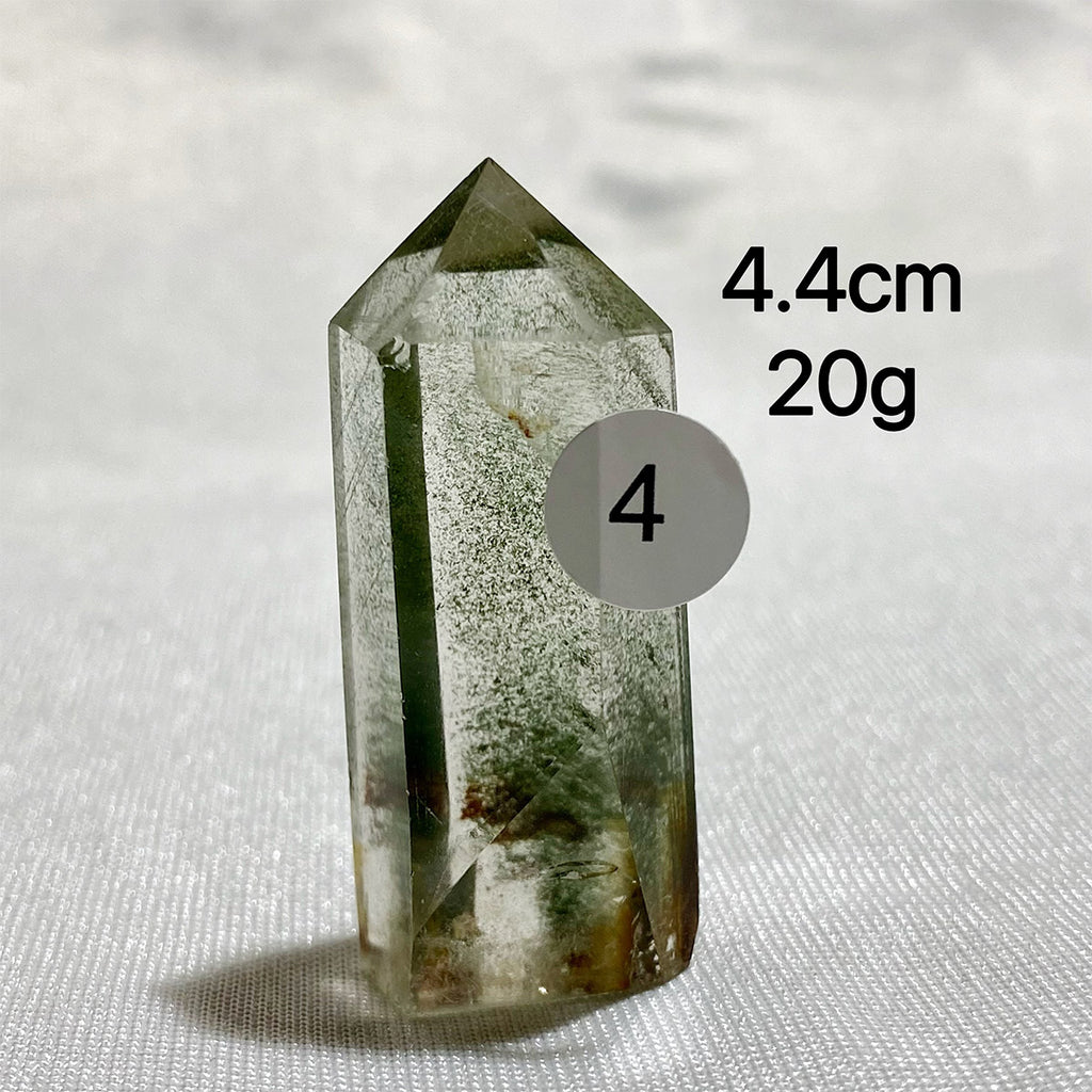 Natural Garden Quartz Crystal Tower