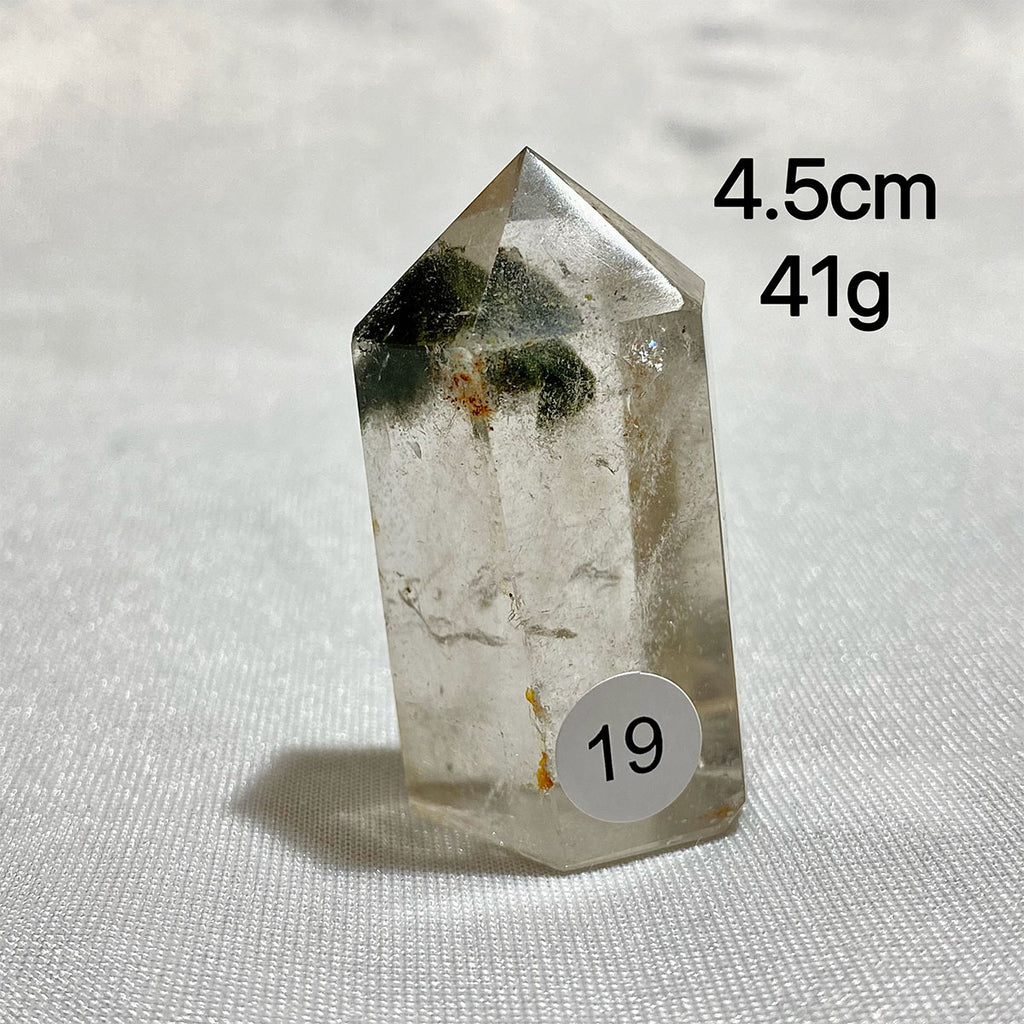 Natural Garden Quartz Crystal Tower