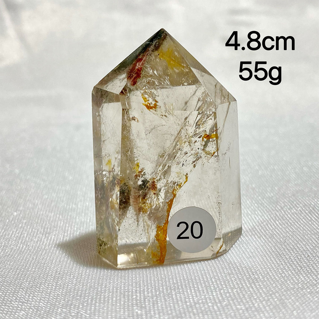 Natural Garden Quartz Crystal Tower