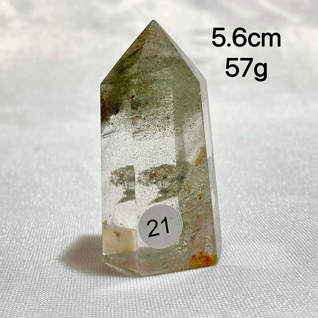 Natural Garden Quartz Crystal Tower