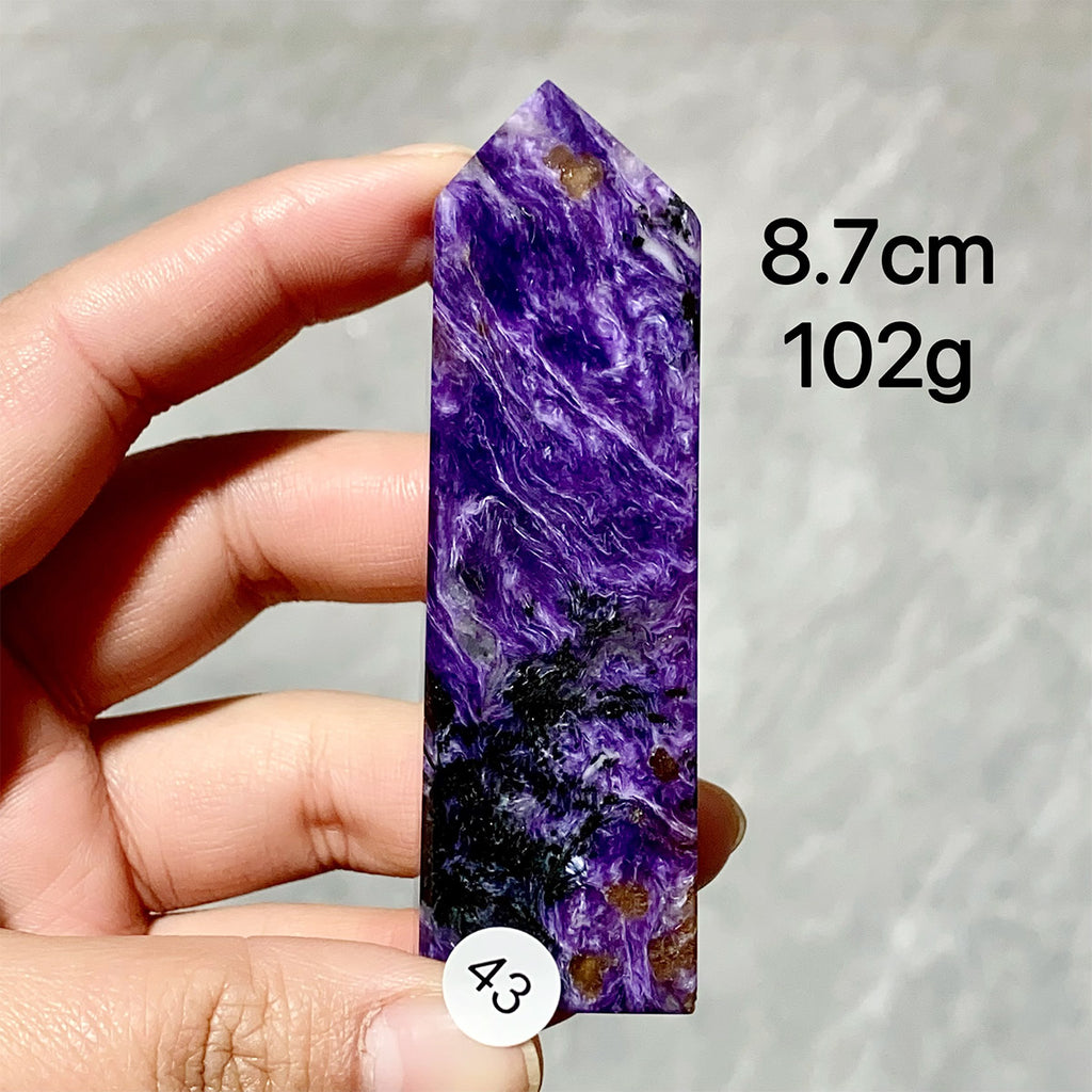 Charoite Crysal Tower Point