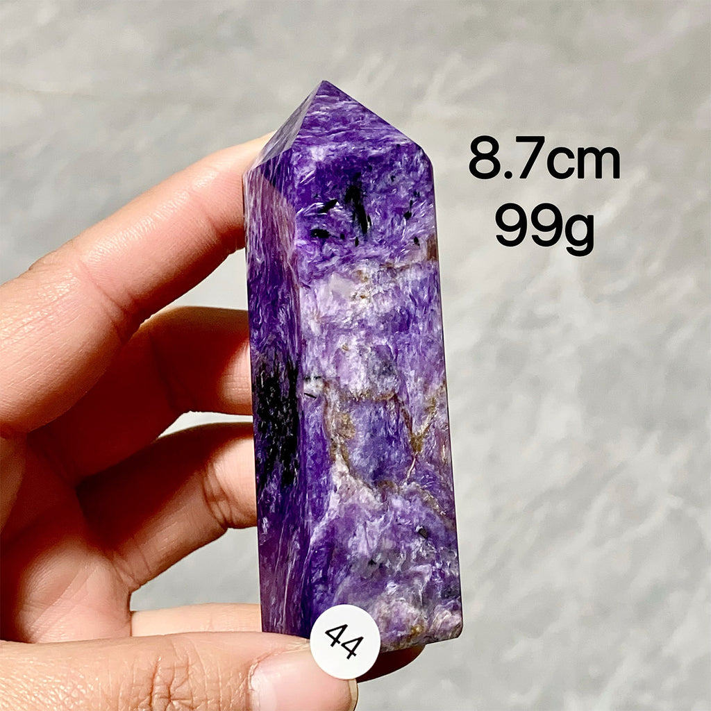 Charoite Crysal Tower Point