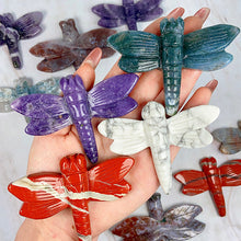 Load image into Gallery viewer, Different Materials Dragonfly Carvings