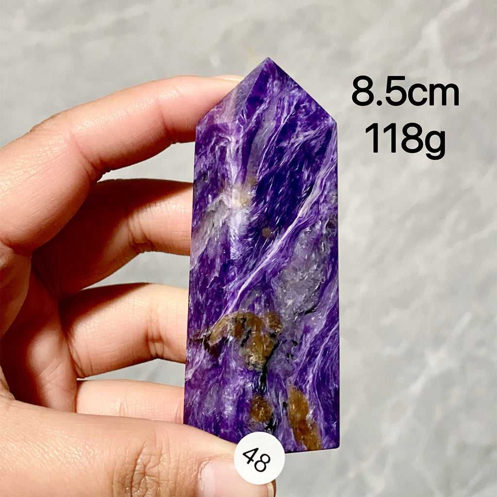 Charoite Crysal Tower Point