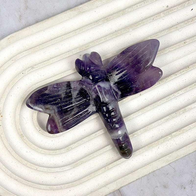 Different Materials Dragonfly Carvings