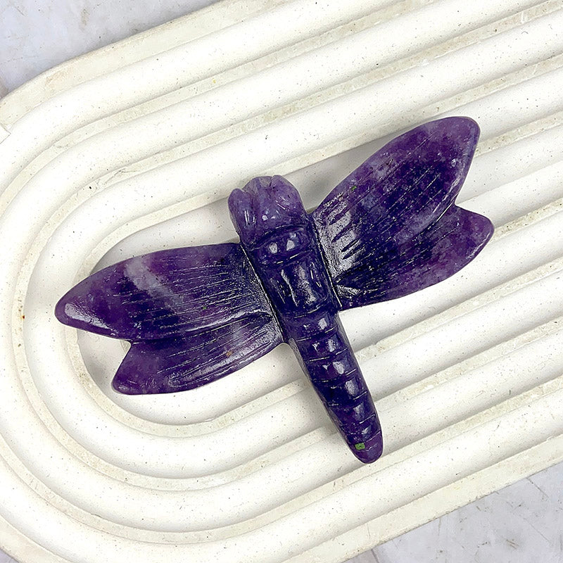 Different Materials Dragonfly Carvings