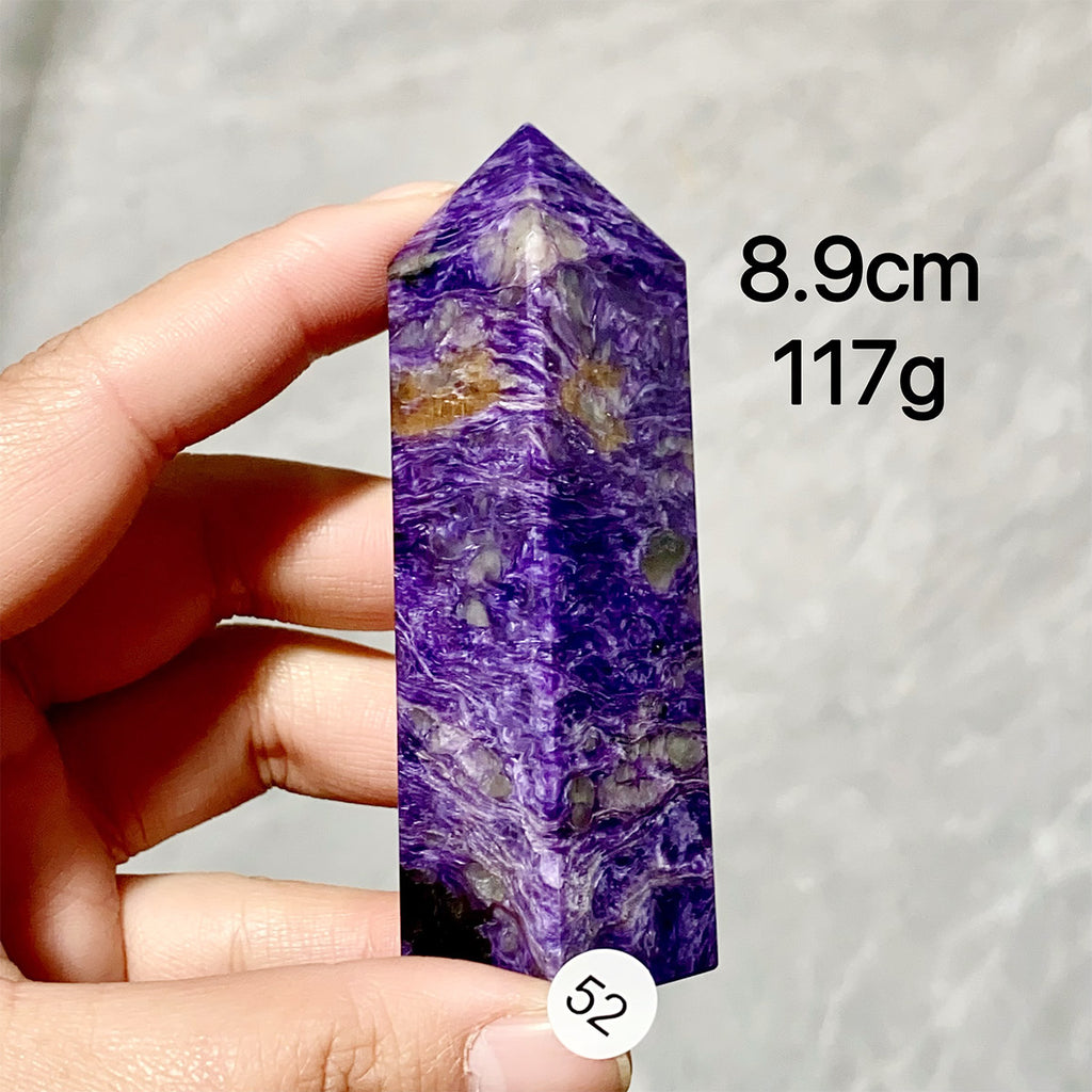 Charoite Crysal Tower Point