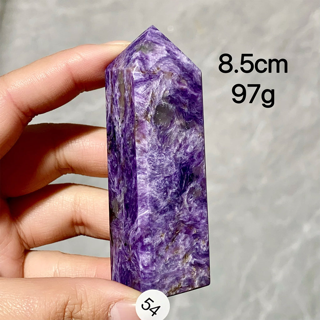 Charoite Crysal Tower Point